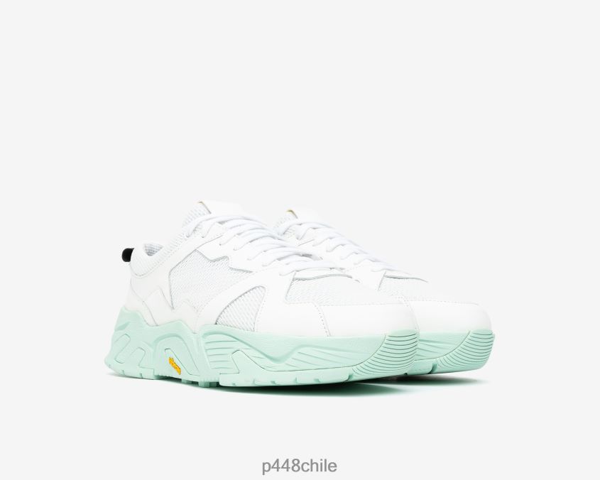 zapatos 8ZN2P0369 blanco decano/menta hombres P448