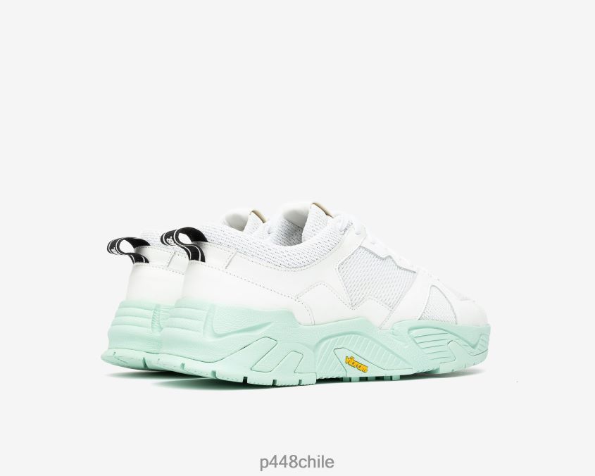 zapatos 8ZN2P0369 blanco decano/menta hombres P448