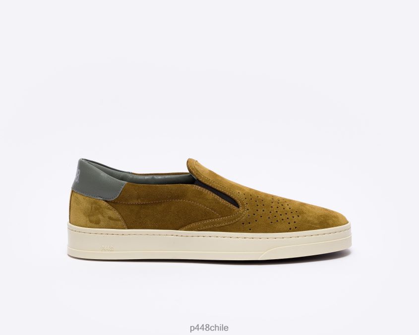 zapatos 8ZN2P0372 cubierta de curry hombres P448