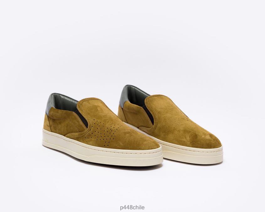zapatos 8ZN2P0372 cubierta de curry hombres P448