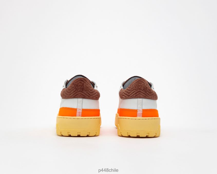 zapatos 8ZN2P0374 olli blanco/naranja hombres P448