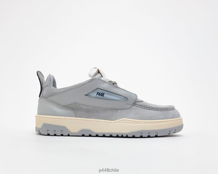 zapatos 8ZN2P0384 kevin gris hombres P448