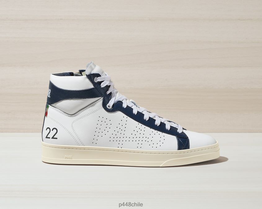 zapatos 8ZN2P0346 blanco hombres P448