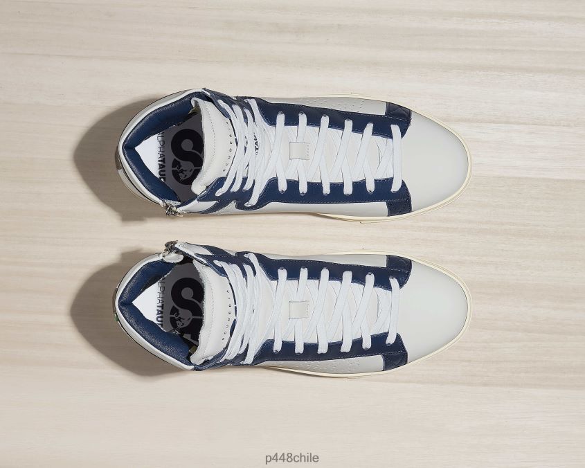zapatos 8ZN2P0346 blanco hombres P448