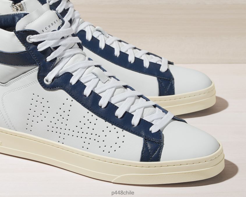 zapatos 8ZN2P0346 blanco hombres P448