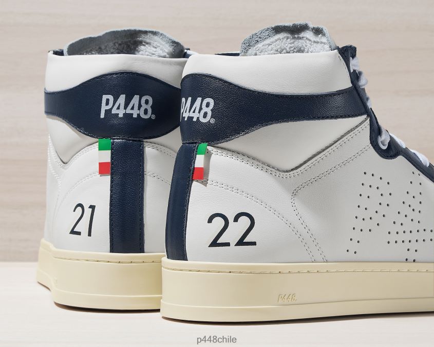 zapatos 8ZN2P0346 blanco hombres P448