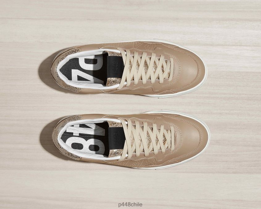 zapatos 8ZN2P021 bali platino/beige mujer P448