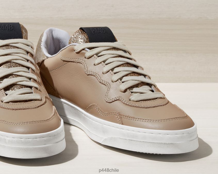 zapatos 8ZN2P021 bali platino/beige mujer P448