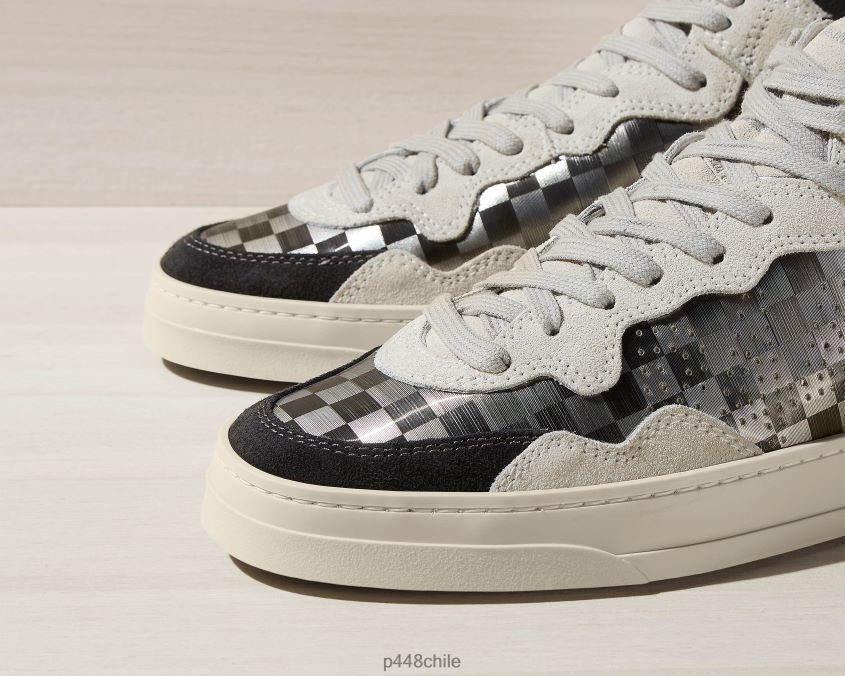 zapatos 8ZN2P023 cheques balihi mujer P448