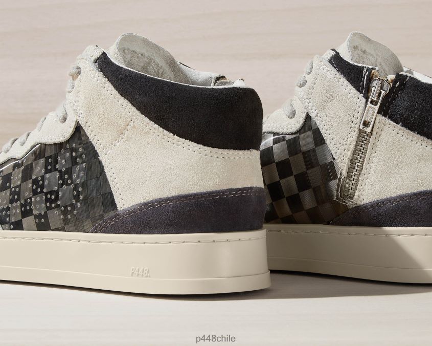 zapatos 8ZN2P023 cheques balihi mujer P448