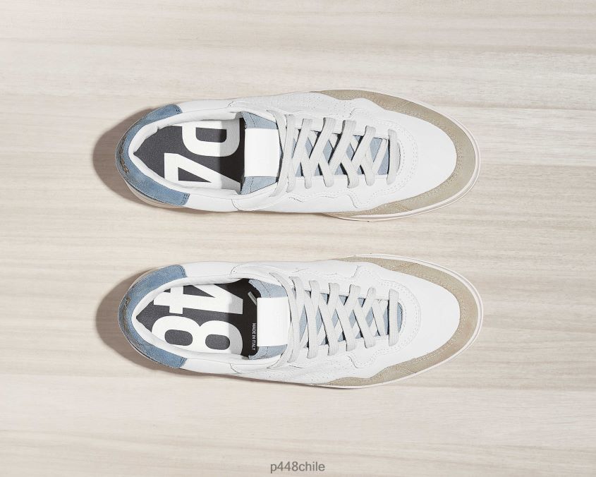 zapatos 8ZN2P07 bali retro azul mujer P448