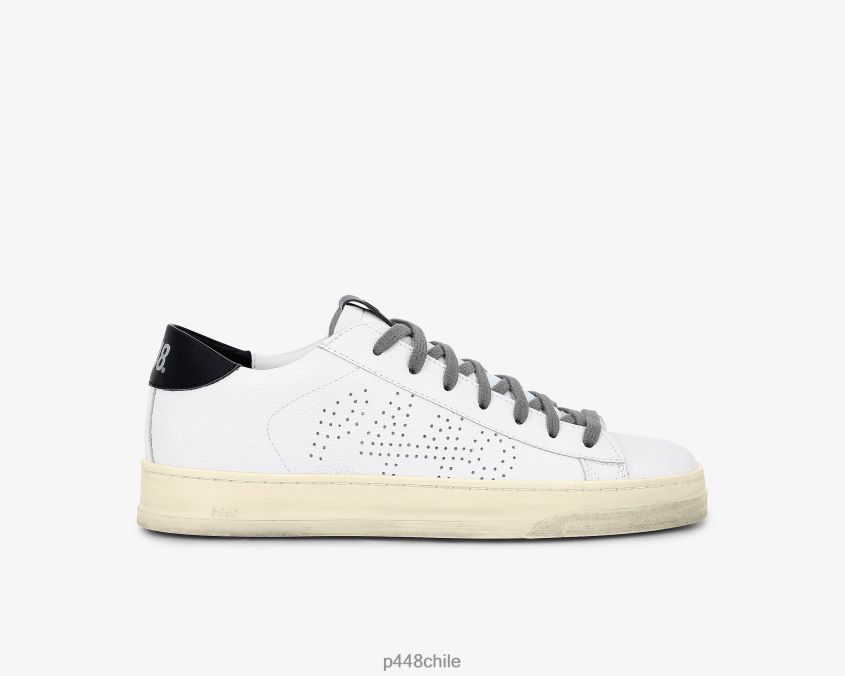 zapatos 8ZN2P035 jack reciclado blanco/negro mujer P448
