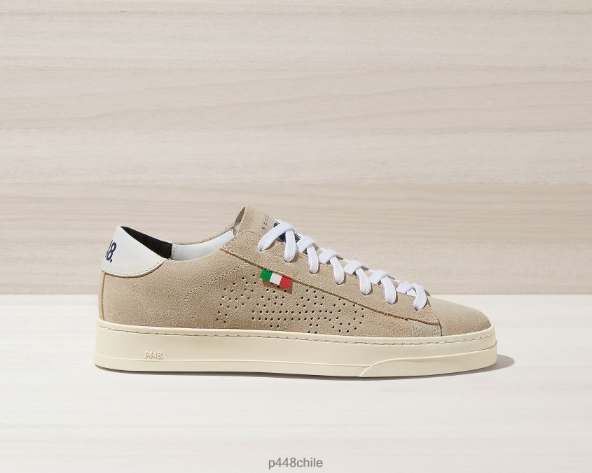 zapatos 8ZN2P036 jack beige/blanco mujer P448