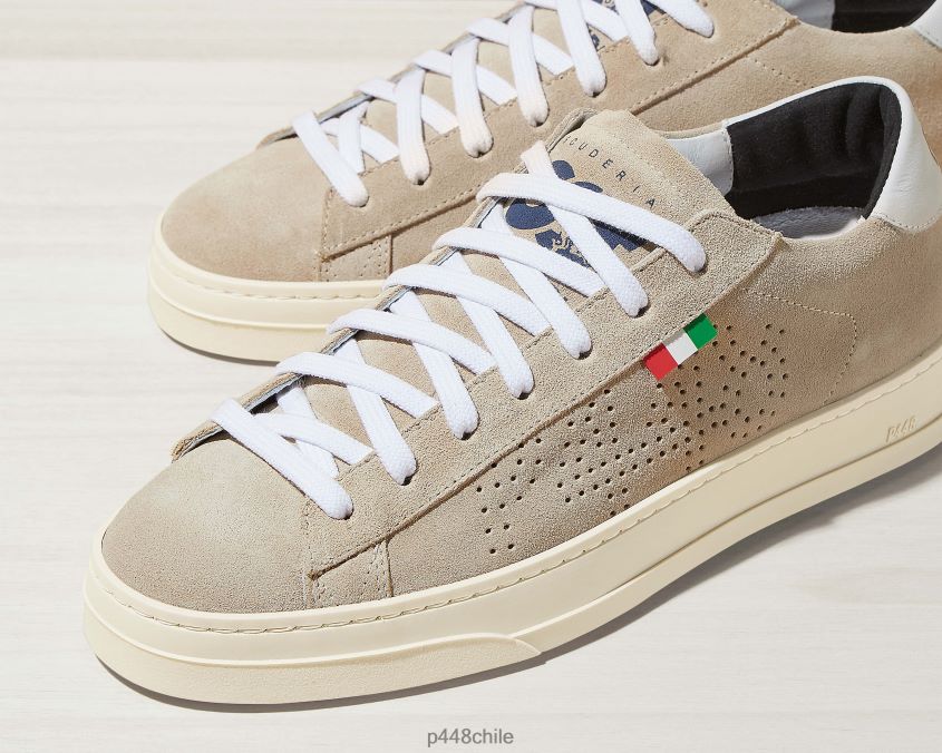 zapatos 8ZN2P036 jack beige/blanco mujer P448