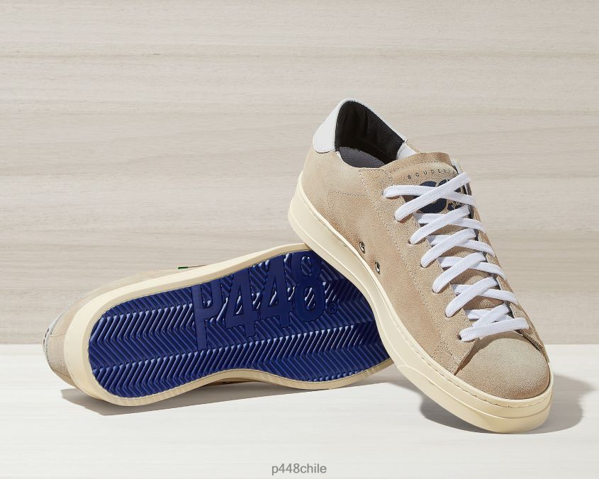 zapatos 8ZN2P036 jack beige/blanco mujer P448