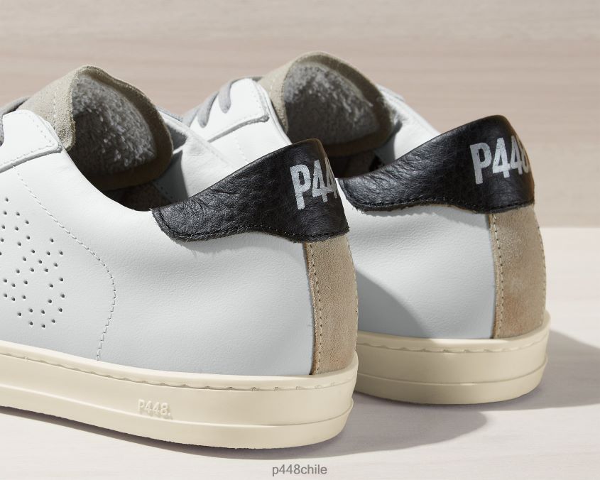 zapatos 8ZN2P052 juan blanco/negro mujer P448