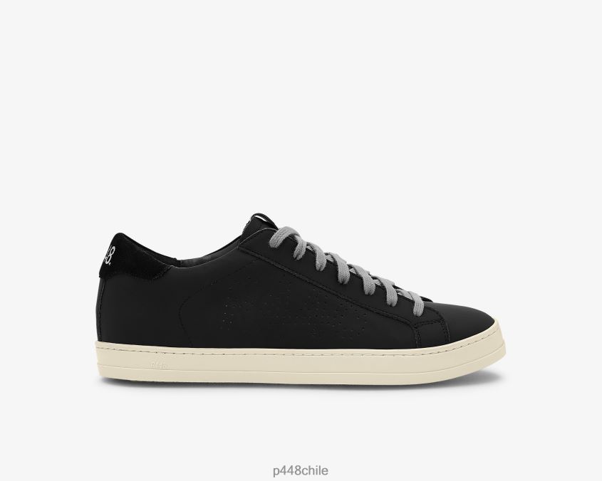 zapatos 8ZN2P064 john reciclado negro mujer P448