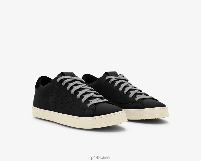 zapatos 8ZN2P064 john reciclado negro mujer P448