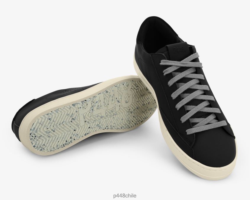 zapatos 8ZN2P064 john reciclado negro mujer P448