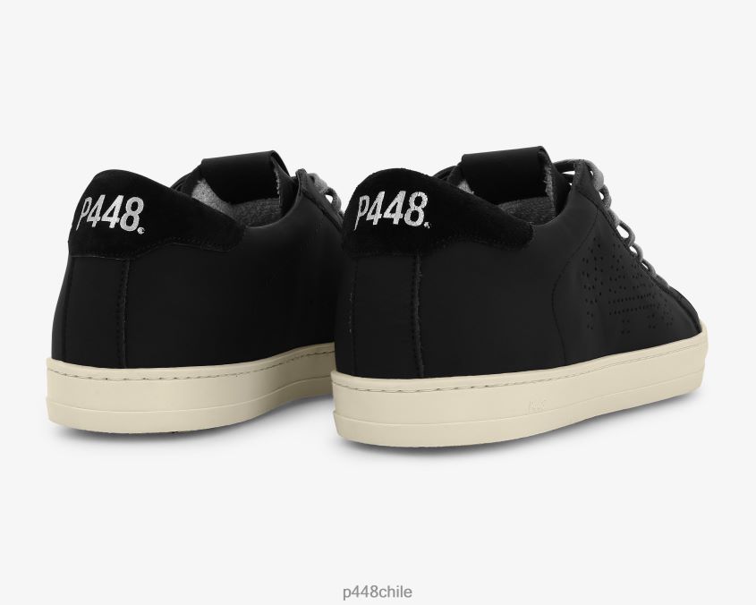 zapatos 8ZN2P064 john reciclado negro mujer P448