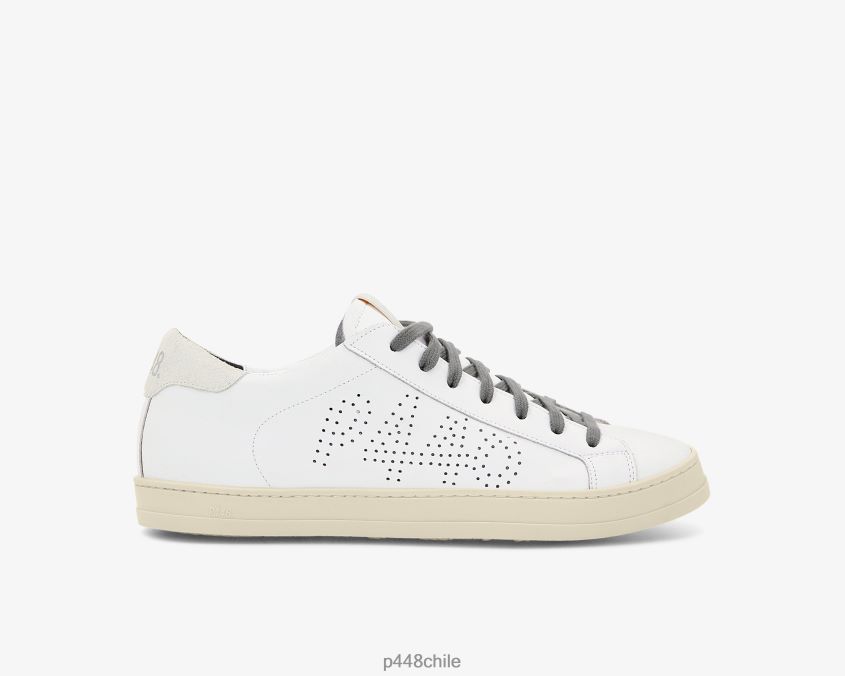 zapatos 8ZN2P065 john reciclado blanco mujer P448