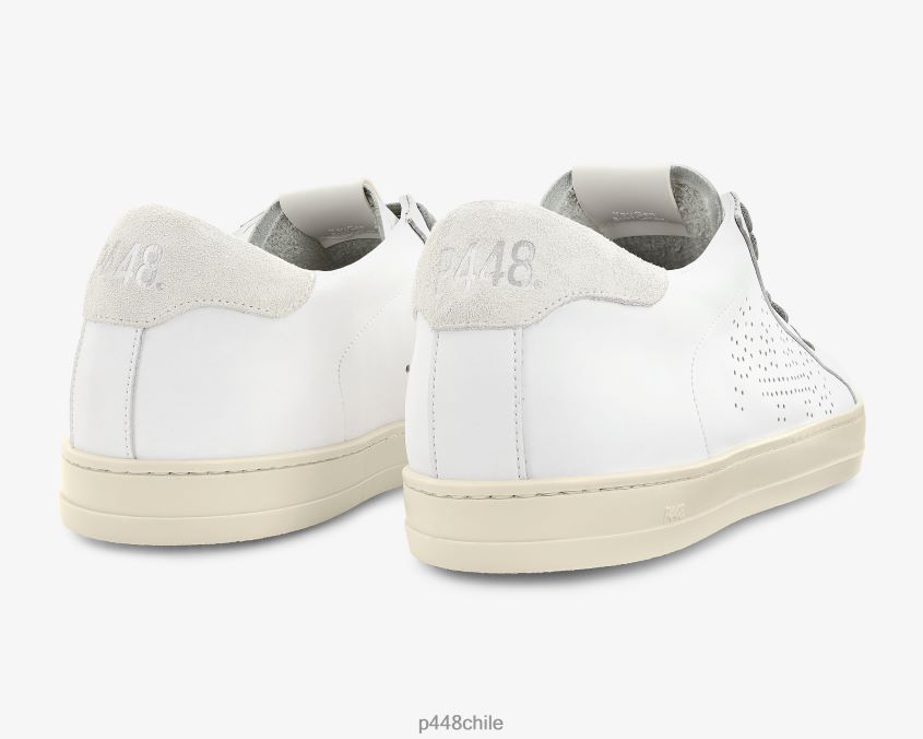 zapatos 8ZN2P065 john reciclado blanco mujer P448