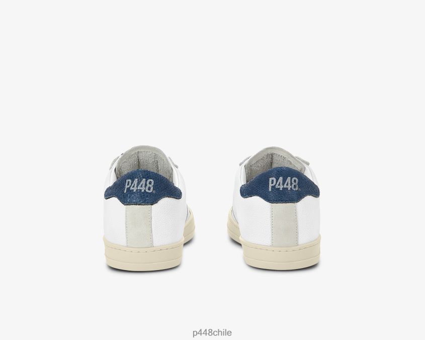 zapatos 8ZN2P067 john lionfish blanco/azul marino mujer P448