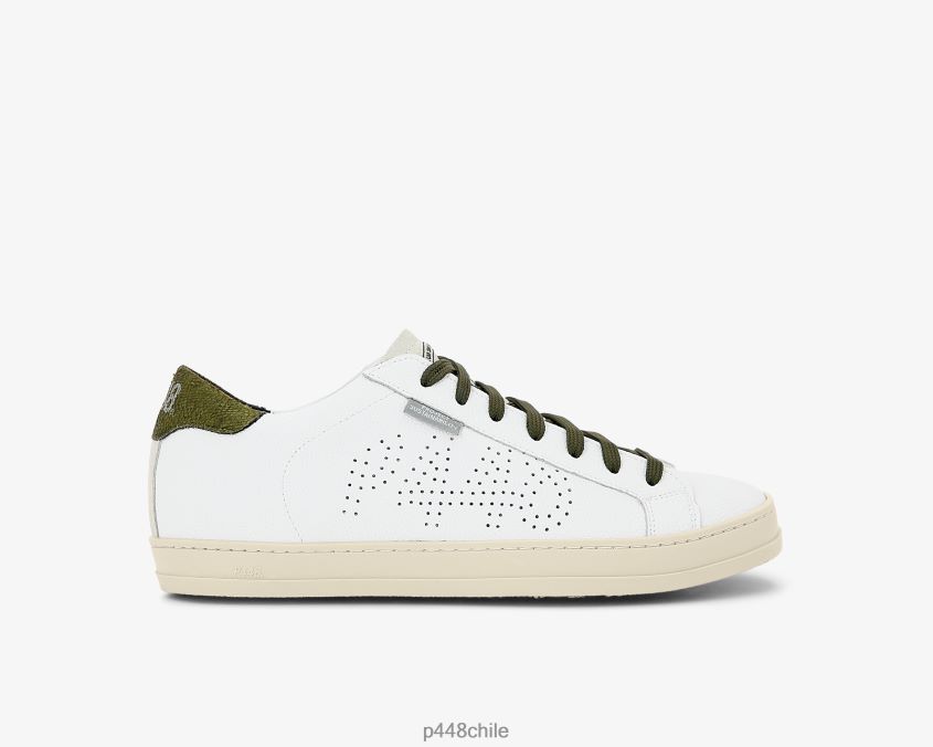 zapatos 8ZN2P069 john lionfish blanco/ejército mujer P448