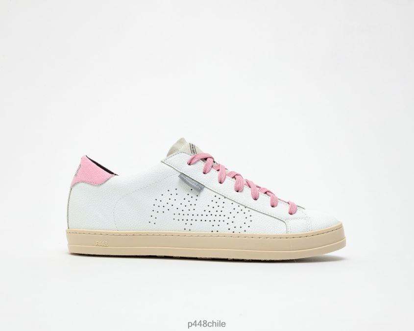 zapatos 8ZN2P070 john lionfish blanco/chicle mujer P448