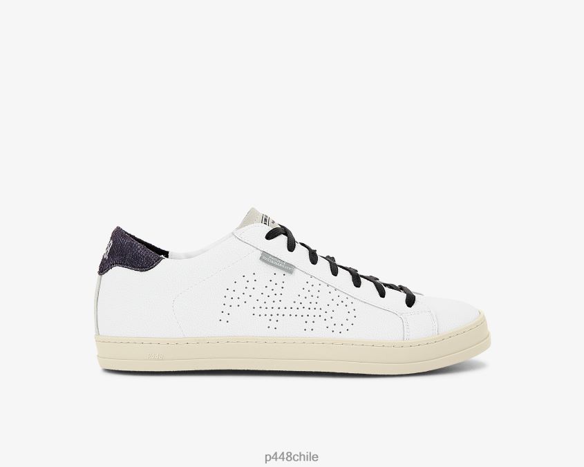 zapatos 8ZN2P071 john lionfish blanco/oscuro mujer P448