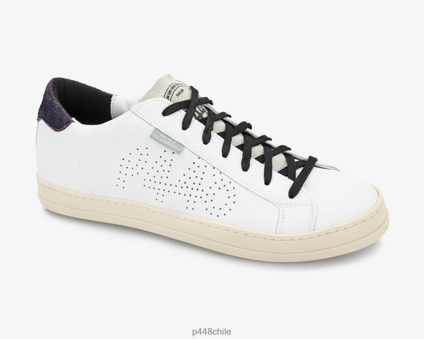 zapatos 8ZN2P071 john lionfish blanco/oscuro mujer P448