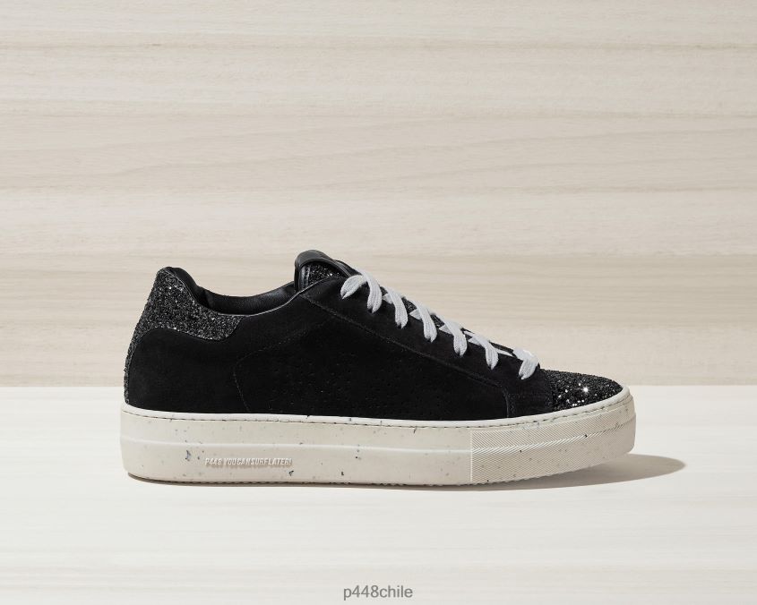zapatos 8ZN2P0142 thea reciclado negro/pistola mujer P448