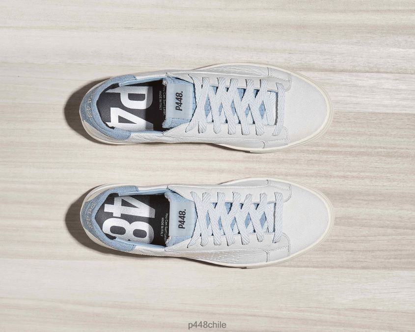 zapatos 8ZN2P0145 thea celeste/blanco mujer P448