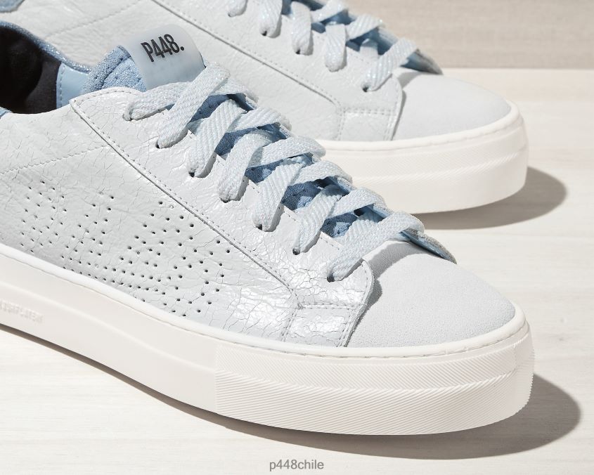 zapatos 8ZN2P0145 thea celeste/blanco mujer P448