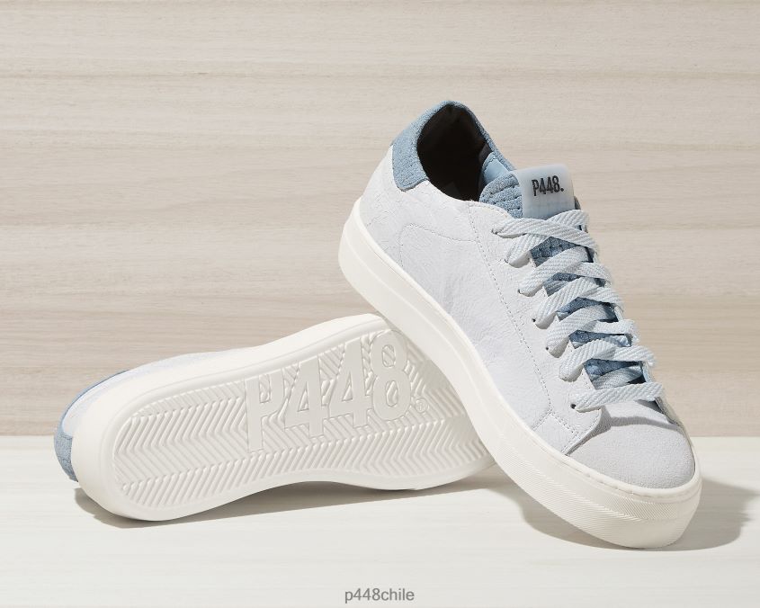 zapatos 8ZN2P0145 thea celeste/blanco mujer P448