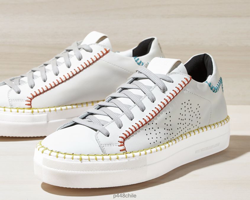 zapatos 8ZN2P0146 thea blanco/puntada mujer P448