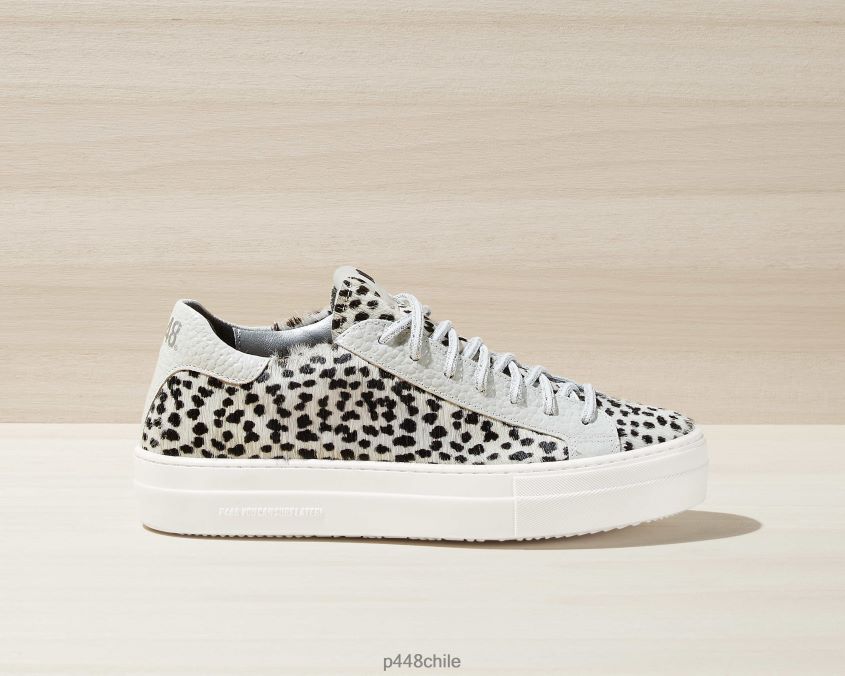 zapatos 8ZN2P0150 thea nieve/leopardo mujer P448