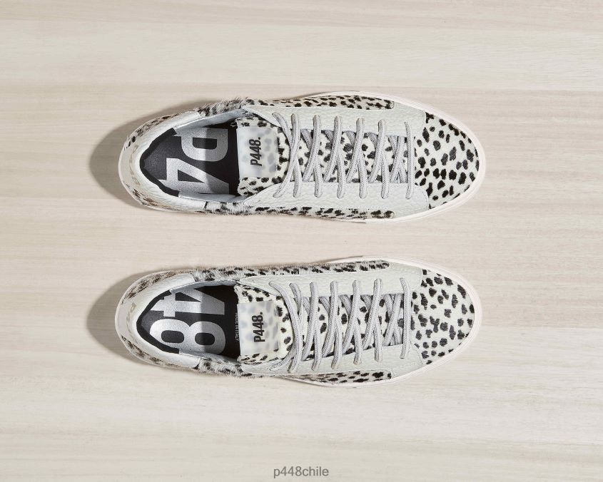zapatos 8ZN2P0150 thea nieve/leopardo mujer P448