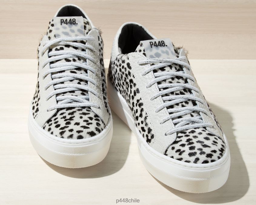 zapatos 8ZN2P0150 thea nieve/leopardo mujer P448