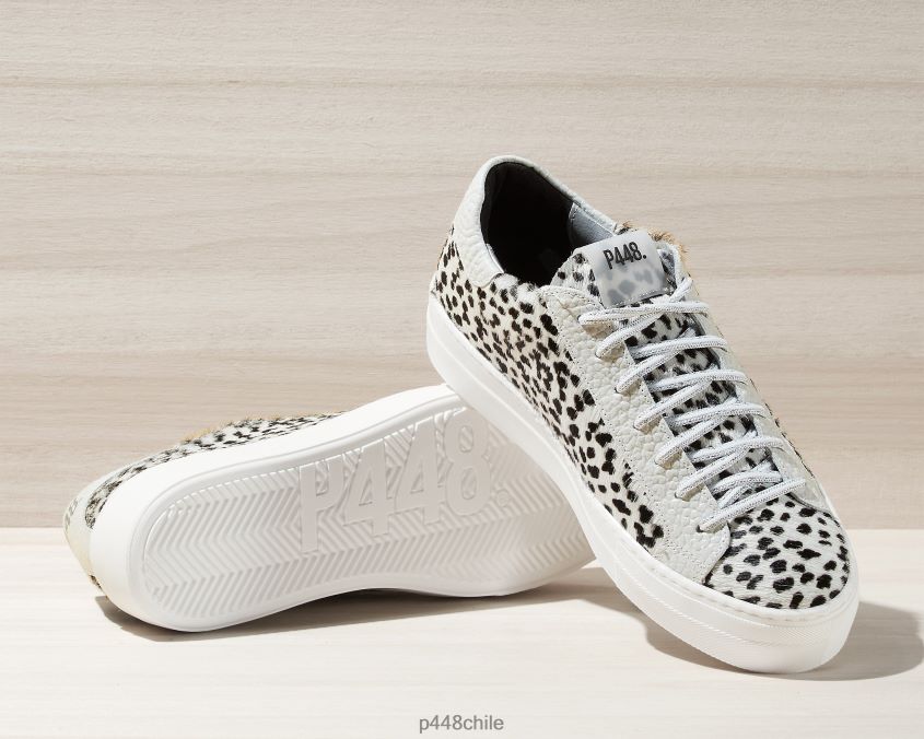 zapatos 8ZN2P0150 thea nieve/leopardo mujer P448