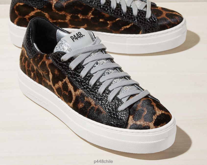 zapatos 8ZN2P0155 thea leopardo/tor mujer P448