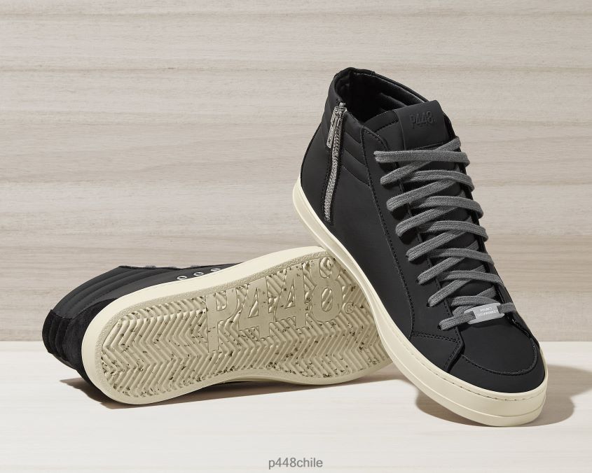 zapatos 8ZN2P0117 skate reciclado negro mujer P448