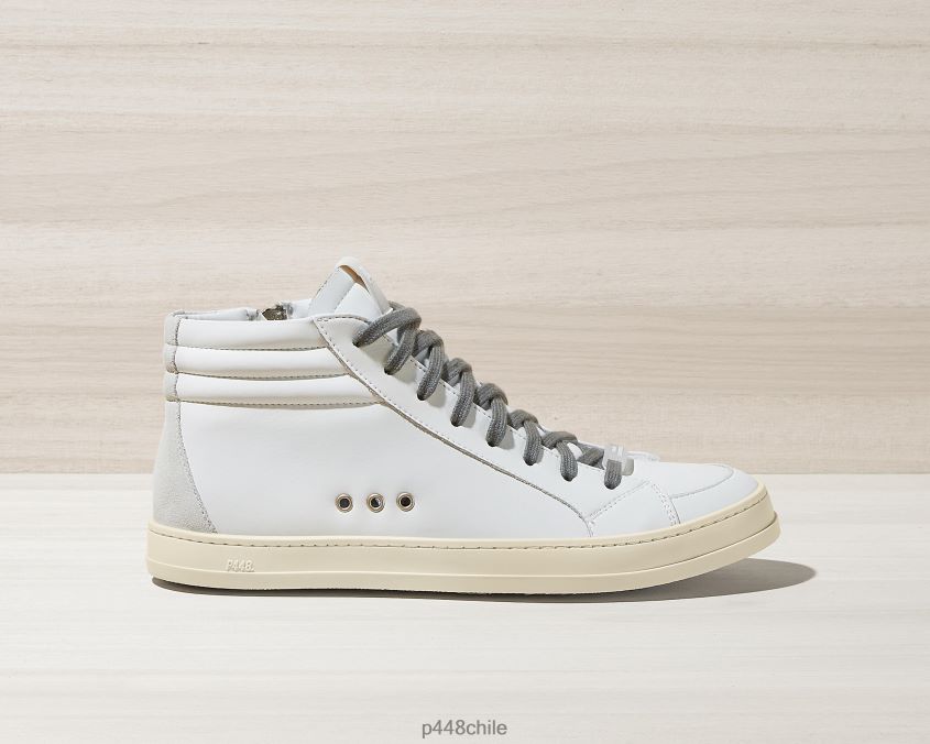 zapatos 8ZN2P0118 skate reciclado blanco mujer P448