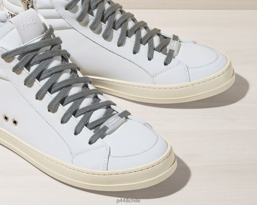 zapatos 8ZN2P0118 skate reciclado blanco mujer P448