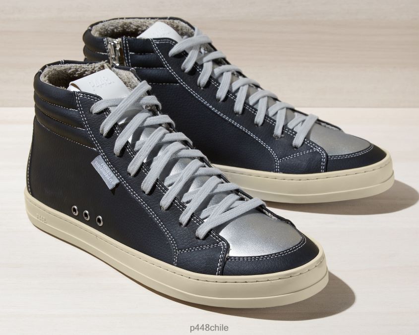 zapatos 8ZN2P0119 skate vegano manzana plata mujer P448