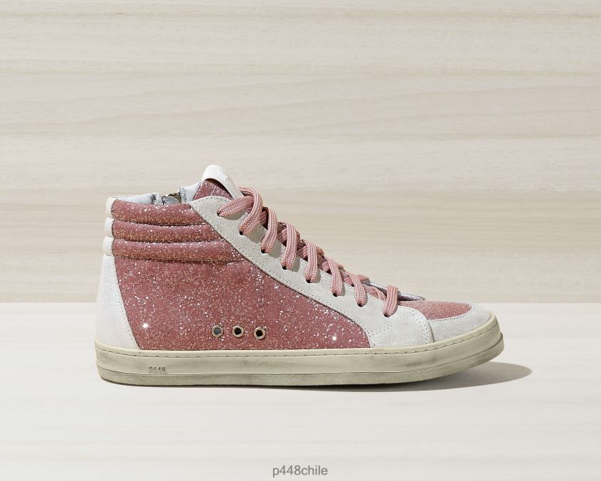 zapatos 8ZN2P0129 rosa skate/brillo mujer P448