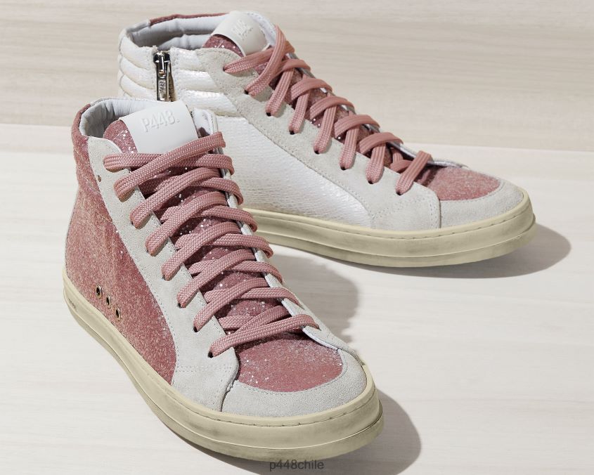 zapatos 8ZN2P0129 rosa skate/brillo mujer P448